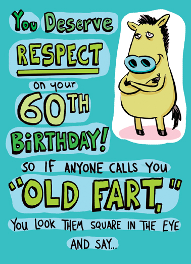 Old Fart 60  Ecard Cover