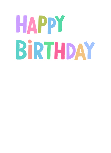 Older Than Birthday Card Inside