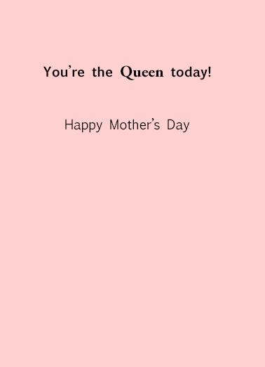 Omi Crown Mom Mother's Day Ecard Inside