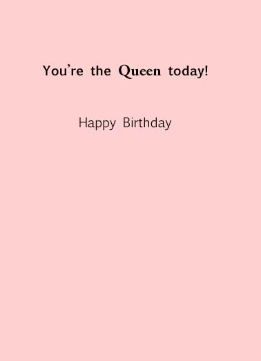Omi Crown Birthday Card Inside