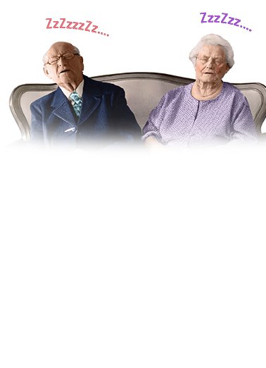 On Loveseat Valentine's Day Card Inside