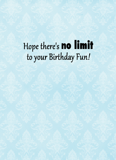 One Drink Birthday Ecard Inside