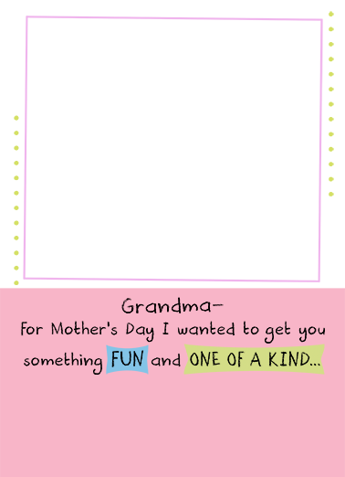 One of a Kind MD Mother's Day Ecard Cover