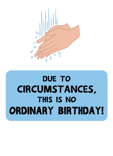 Ordinary Birthday  Ecard Cover