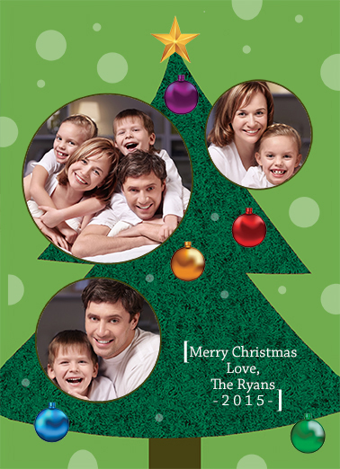 Ornaments Christmas Wishes Card Cover