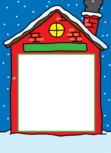 Our House Christmas Wishes Ecard Cover