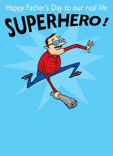 Our Superhero Superhero Ecard Cover