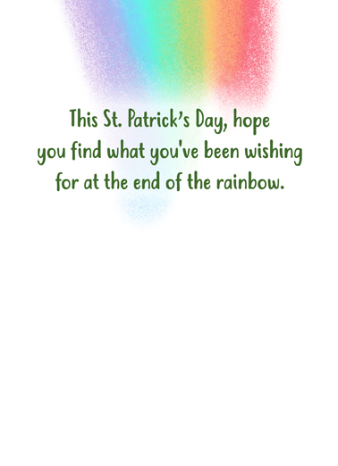 Pats Vaccine St. Patrick's Day Card Inside