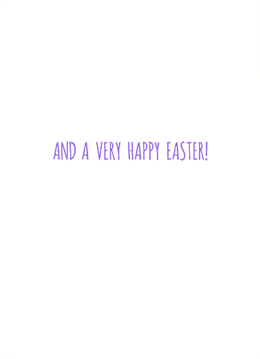 Peace Joy Love (Easter) All Card Inside