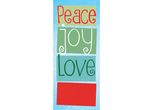 Peace Joy Love  Card Cover