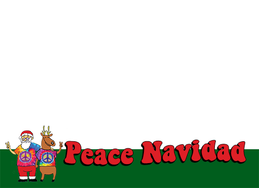 Peace Navidad Christmas Ecard Cover