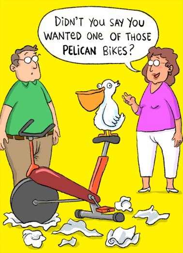 Pelican Bikes  Ecard Cover