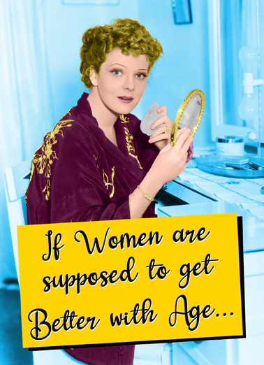 Perfect By Now Girlfriend Ecard Cover