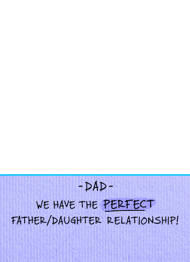 Perfect Father Daughter FD  Ecard Cover