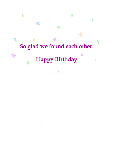 Perfect Together Friendship Ecard Inside