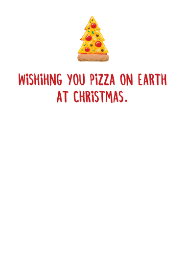 Pizza On Earth  Card Inside