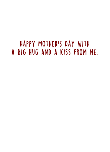 Polar Hug (MD) Mother's Day Card Inside