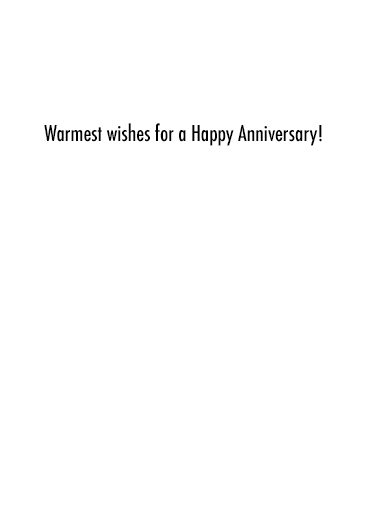 Polar Opposites Anniversary Card Inside