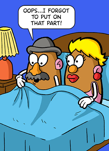 Potato That Part Birthday Ecard Cover