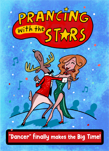 Prancing Stars  Card Cover