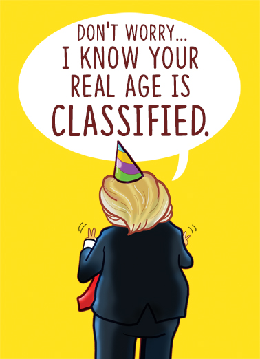 President Classified  Ecard Cover