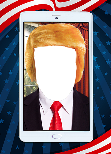 President Day Selfies Card Cover