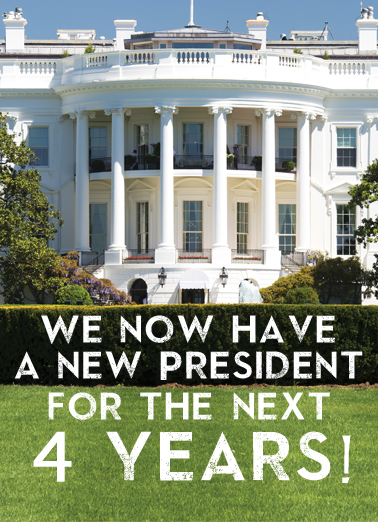 President Hug Funny Political Ecard Cover