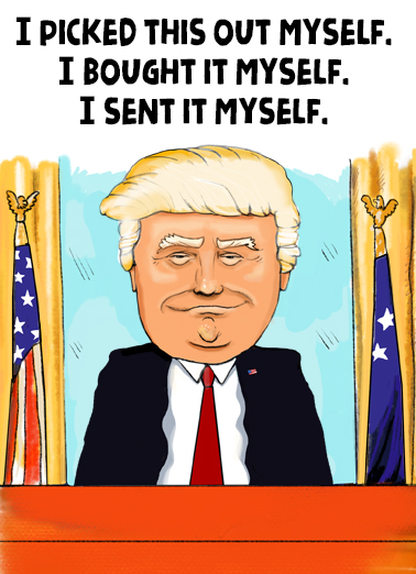 President No Collusion Funny Political Ecard Cover