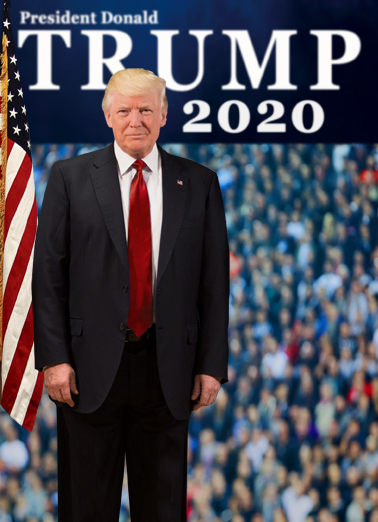 President Trump 2020 President Donald Trump Ecard Cover