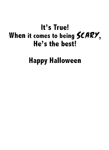 Presidential Halloween  Ecard Inside