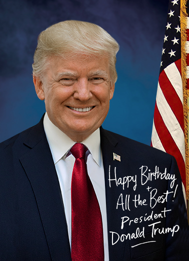 Presidential Signature  Ecard Cover