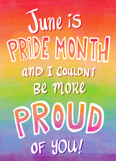 Pride Birthday  Card Cover