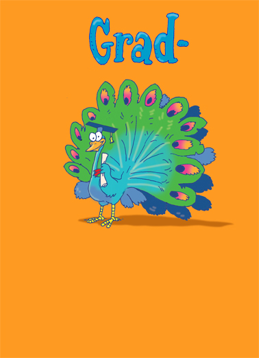 Proud Grad 5x7 greeting Card Cover