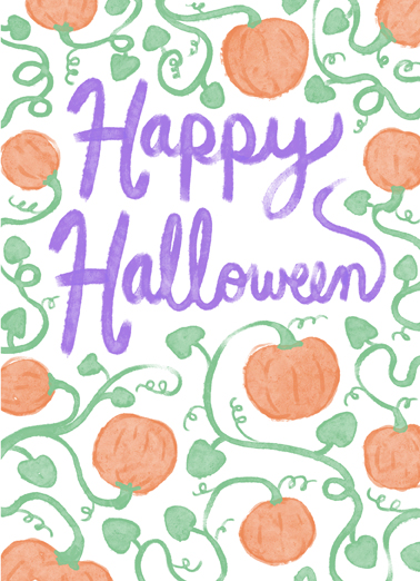 Pumpkin Patch  Ecard Cover