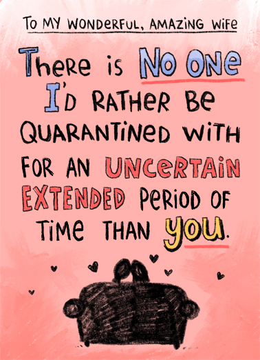 Quaranqueen Coronavirus Ecard Cover