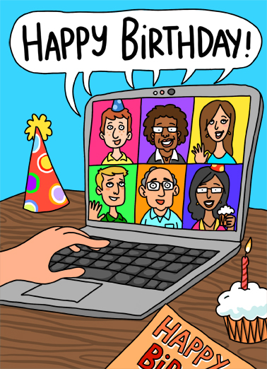 Quaranteam Cartoons Ecard Cover