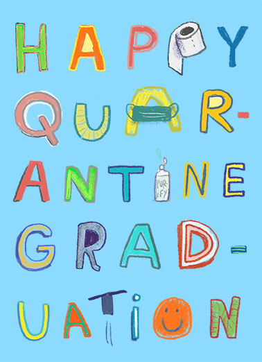 Quarantine Graduation All Ecard Cover