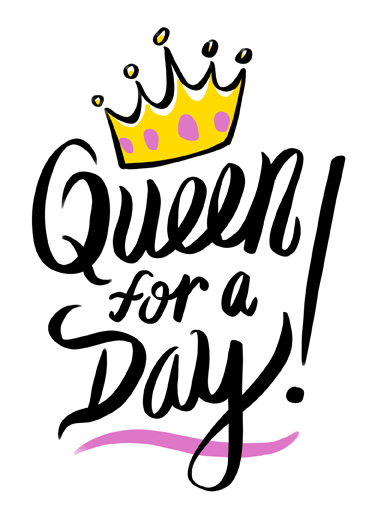 Queen for a Day For Her Card Cover