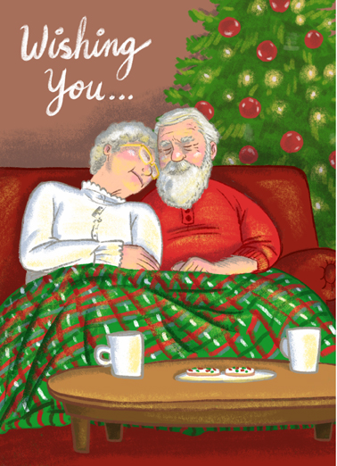 Quiet Joys Xmas - Funny Christmas Card to personalize and send.