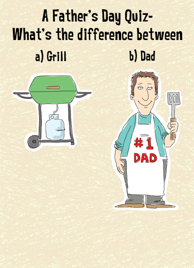 Quiz FD For Dad Card Cover