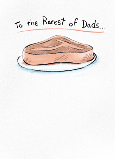 Rare Dad Birthday Birthday Card Cover