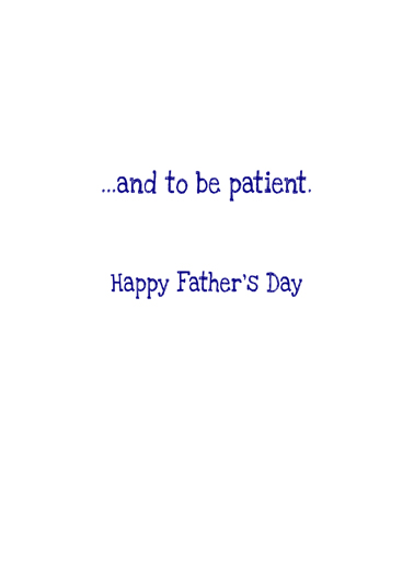Reach for Stars Belated Father's Day Ecard Inside