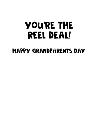 Real Deal (Grandparents) Grandparents Day Card Inside