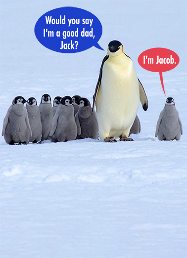Real Good Dad Funny Animals Ecard Cover