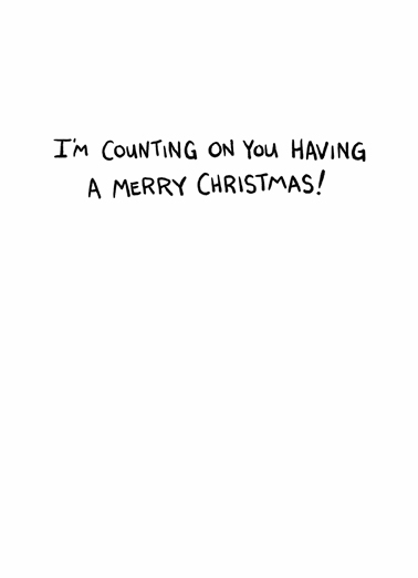 Recount XMAS Cartoons Ecard Inside