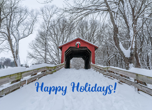 Red Bridge Holidays  Card Cover