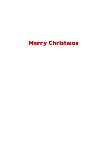 Reindeer HR Christmas Card Inside