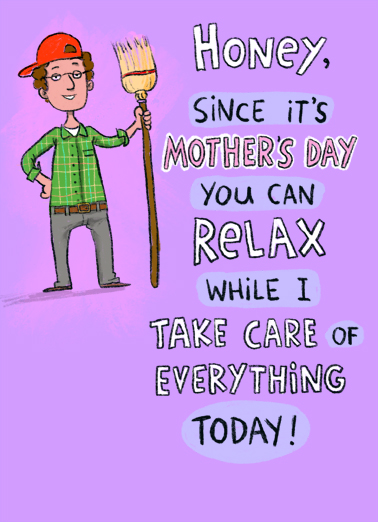 Relax (MD) Mother's Day Ecard Cover