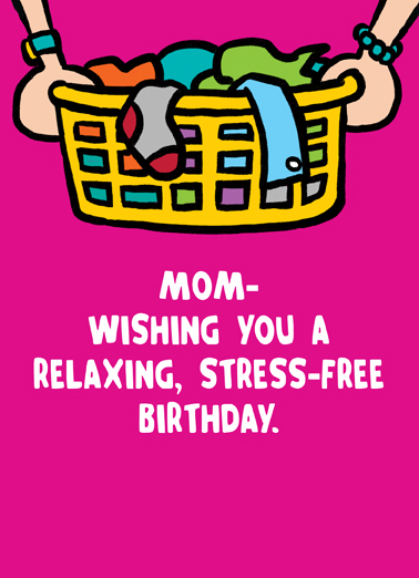 Relaxing Birthday Mom Lee Ecard Cover