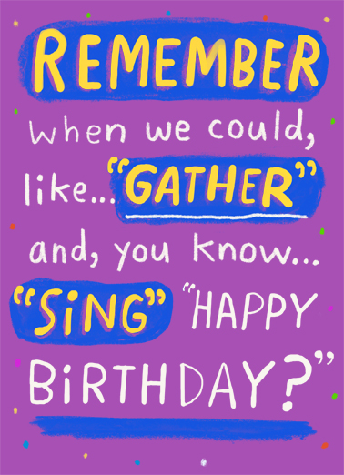 Remember We Gather  Ecard Cover
